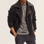 Herren weiche Teddyjacke