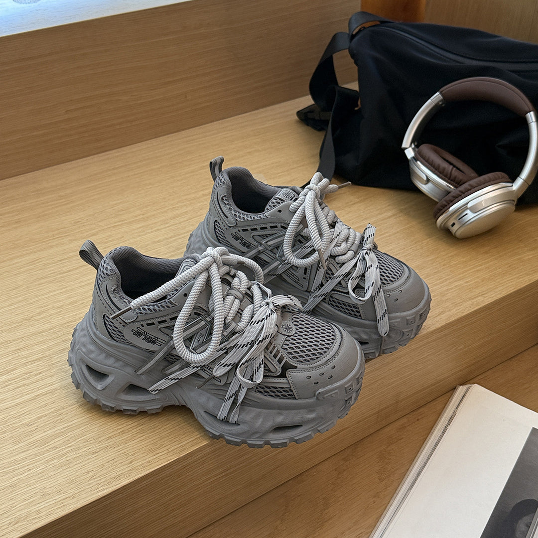 Damen Sneaker mit stoßdämpfender Sohle und atmungsaktivem Obermaterial R&B