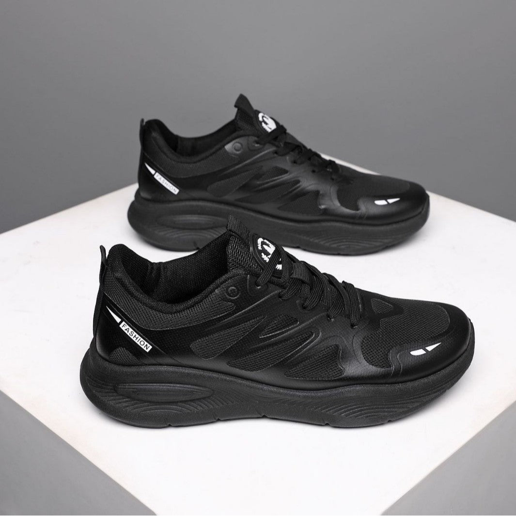Damen Sportliche Lauf-Sneaker mit atmungsaktiver Netzstruktur und dämpfender Sohle R&B