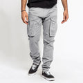 Herren modische Cargo-Hose mit multifunktionalen Taschen und elastischem Bund R&B