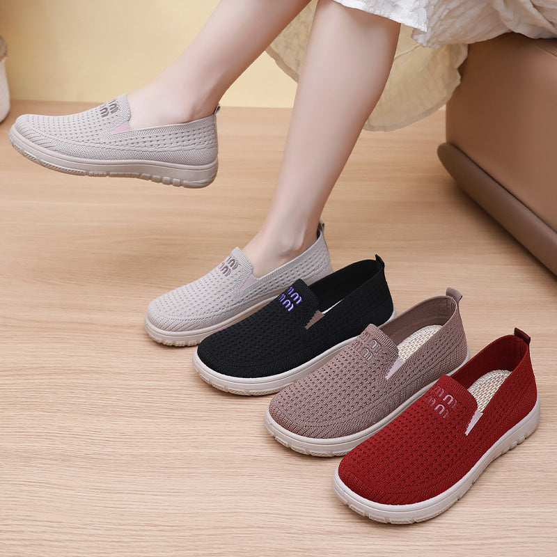 Damen Atmungsaktive Slip-On Sneakers R&B