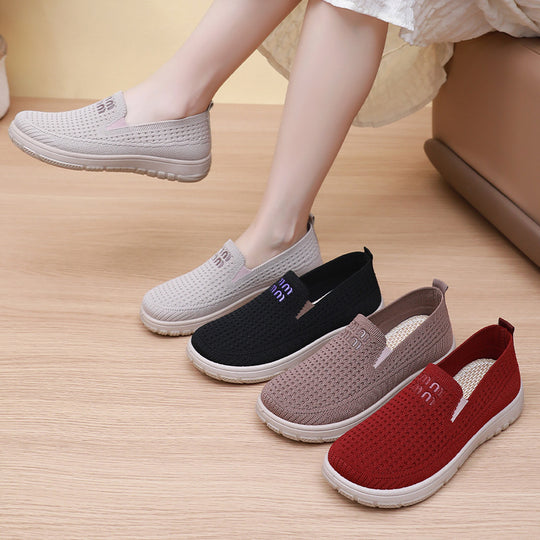 Damen Atmungsaktive Slip-On Sneakers R&B