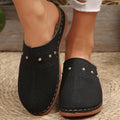 Damen Clogs mit floralem Muster und dekorativen Akzenten R&B