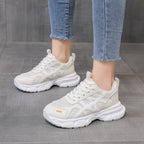 Damen Laufsohlen Sneakers mit atmungsaktivem Obermaterial R&B