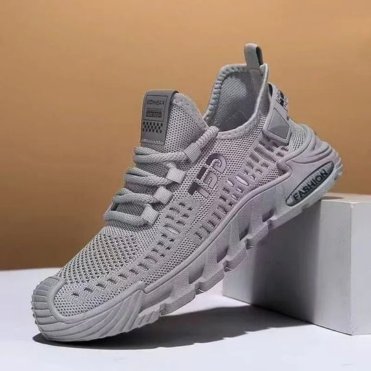 Damen Leichte Mesh-Sneaker mit dämpfender Laufsohle und modernem Design R&B