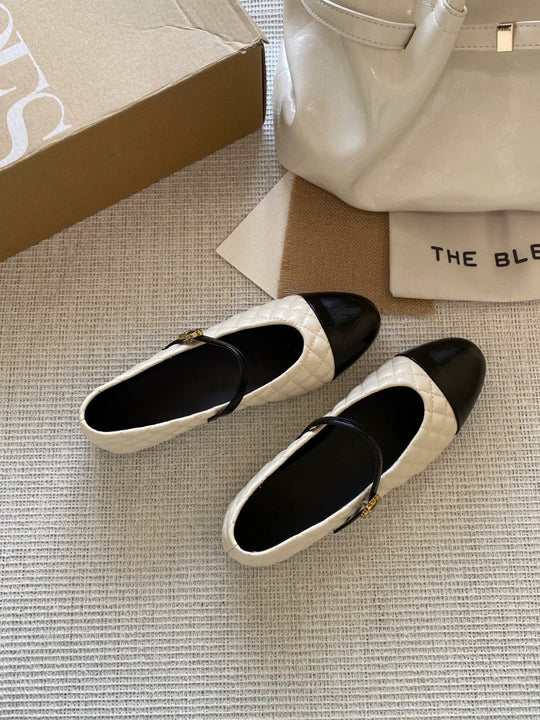 Damen Elegante Ballerinas mit dekorativen Riemchen und kunstvollem Obermaterial R&B