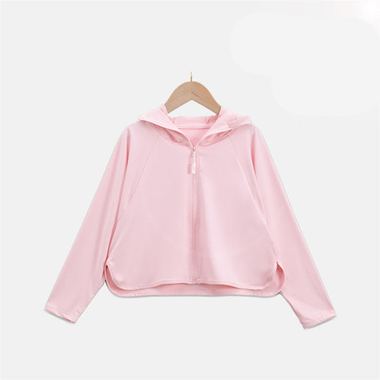 Damen Leichte UV-Schutzjacke mit Kapuze und atmungsaktiven Eigenschaften R&B