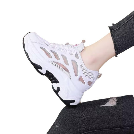 Damen Sportliche Sneakers mit atmungsaktiver Mesh-Oberfläche und komfortabler Dämpfung R&B