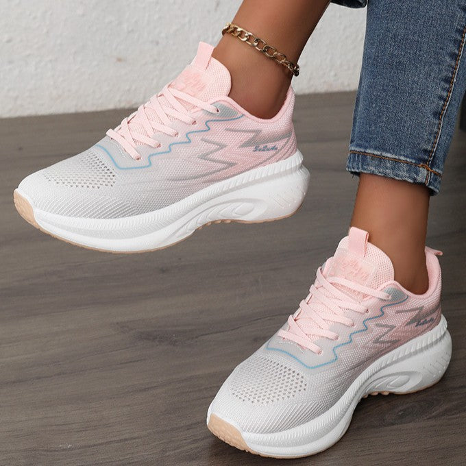 Damen Sportliche Leichtgewicht Laufschuhe mit ergonomischer Dämpfung R&B