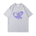 Damen lässiges T-Shirt mit einzigartigem Grafikdruck