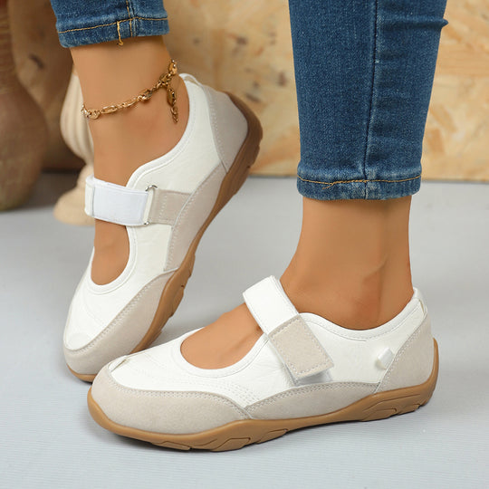 Damen Komfortable Klett-Schuhe mit atmungsaktivem Obermaterial und ergonomischer Sohle R&B