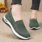 Damen Sportliche Slip-On Schuhe mit flexibler Sohle und atmungsaktivem Obermaterial R&B
