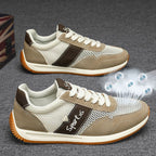 Damen Sportliche Sneaker mit atmungsaktivem Mesh-Obermaterial und rutschfester Sohle R&B