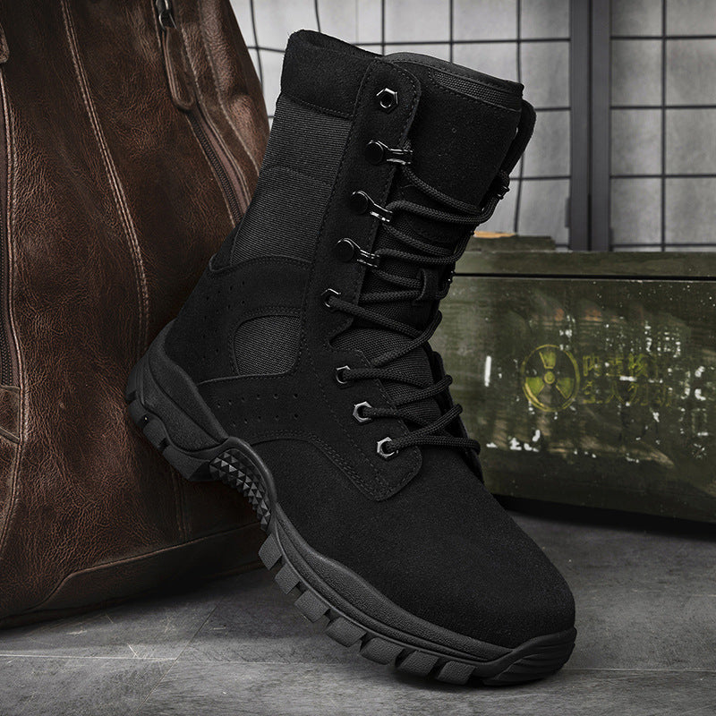 Herren robuste Einsatzstiefel mit hochfestem Obermaterial und rutschfester Sohle R&B