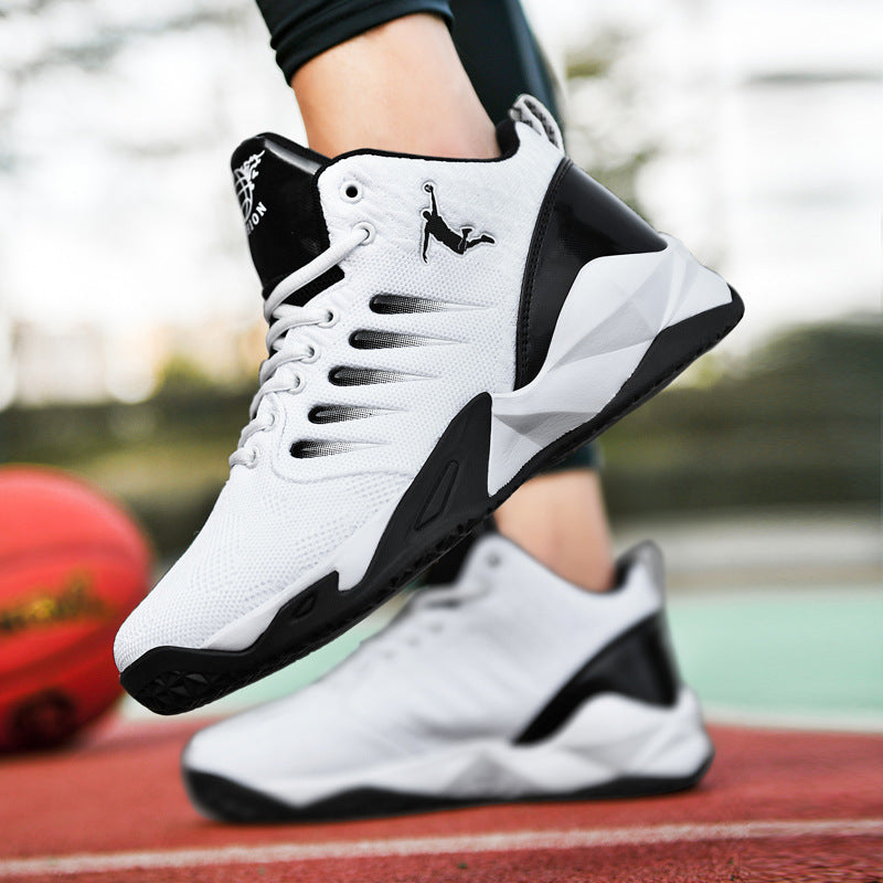 Damen Basketball-Sneakers mit stabilisierender Sohle und atmungsaktivem Obermaterial R&B