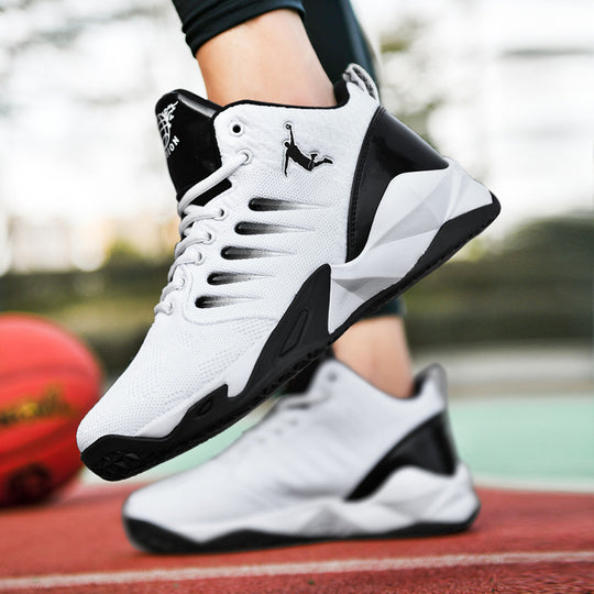 Damen Basketball-Sneakers mit stabilisierender Sohle und atmungsaktivem Obermaterial R&B