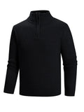 Herren Strickpullover mit hohem Kragen R&B