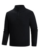 Herren Strickpullover mit hohem Kragen R&B