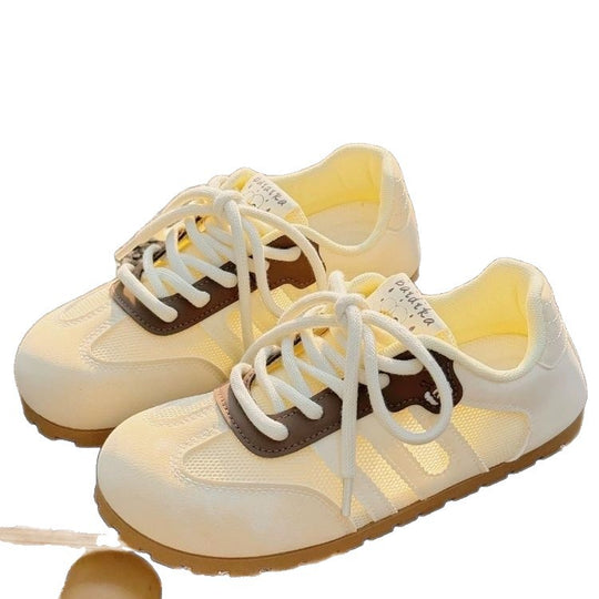 Damen Sportliche Freizeit-Sneaker mit atmungsaktiver Mesh-Oberfläche und bequemer Dämpfung R&B