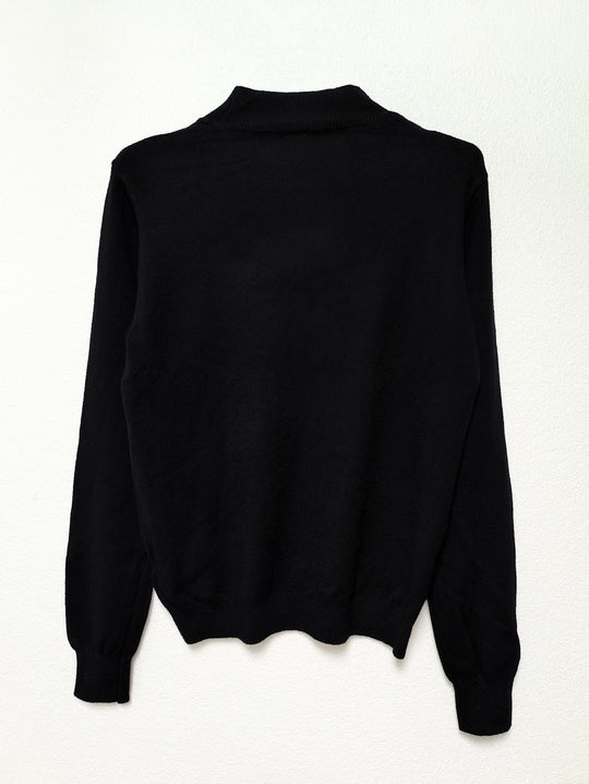 Damen Hochwertiger Pullover mit Stehkragen aus feinem Strick R&B
