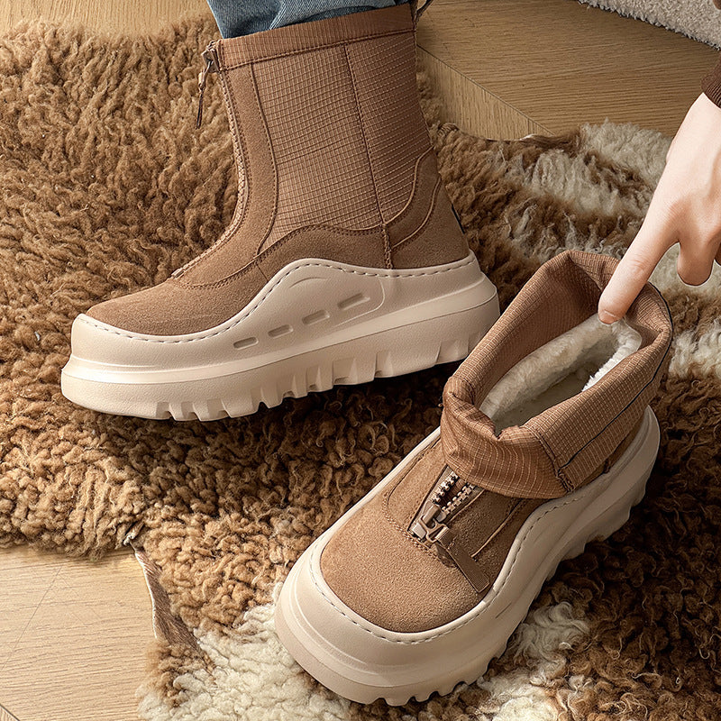 Damen Winterboots mit komfortabler Fütterung und rutschfester Sohle R&B