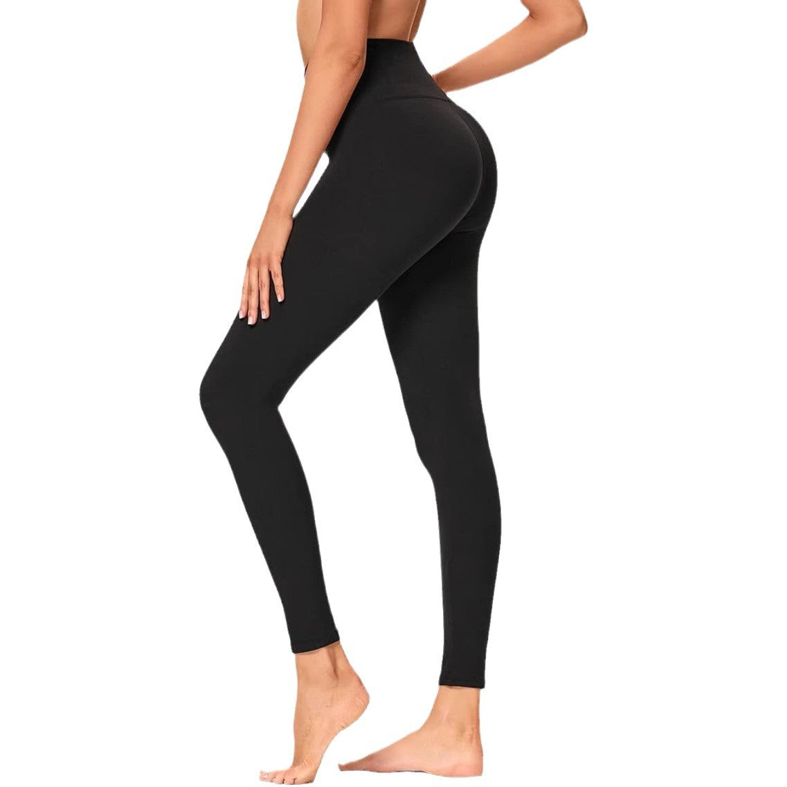Damen Hochtaillierte Sportleggings R&B
