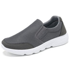 Damen Komfortable Slip-On Sneaker mit atmungsaktiver Mesh-Oberfläche