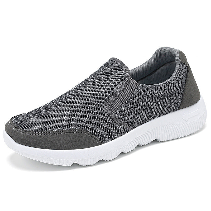 Damen Komfortable Slip-On Sneaker mit atmungsaktiver Mesh-Oberfläche