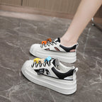 Damen Sneakers mit innovative Sohle und bunten Applikationen R&B