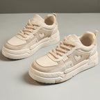 Damen Chunky Sneakers mit Herz-Applikation und dämpfender Sohle R&B