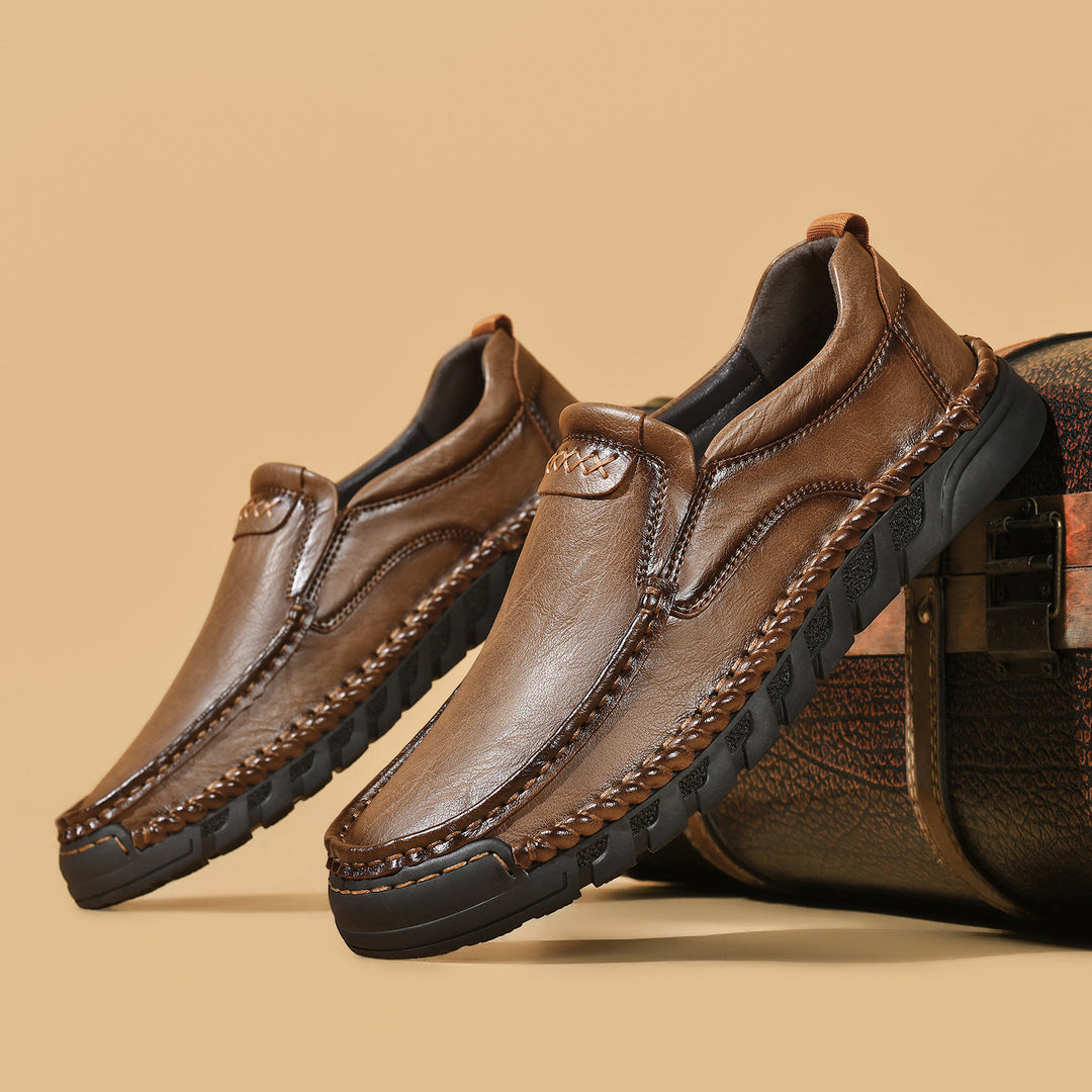 Herren Bequeme Mokassins mit flexibler Sohle und hochwertigen Details R&B