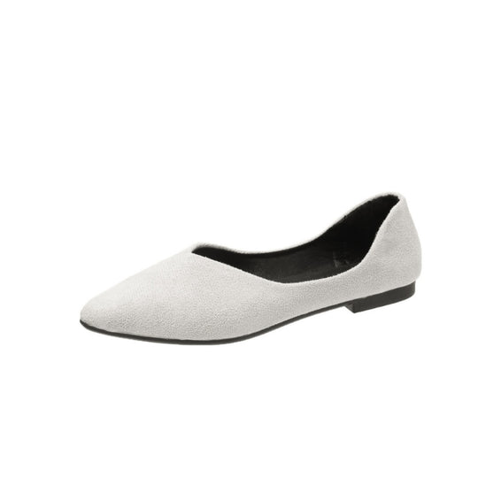 Damen Ballerinas im eleganten, minimalistischen Design mit spitzer Zehenpartie R&B