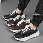 Damen Sneaker aus hochwertigem Leder mit dämpfender Sohle R&B