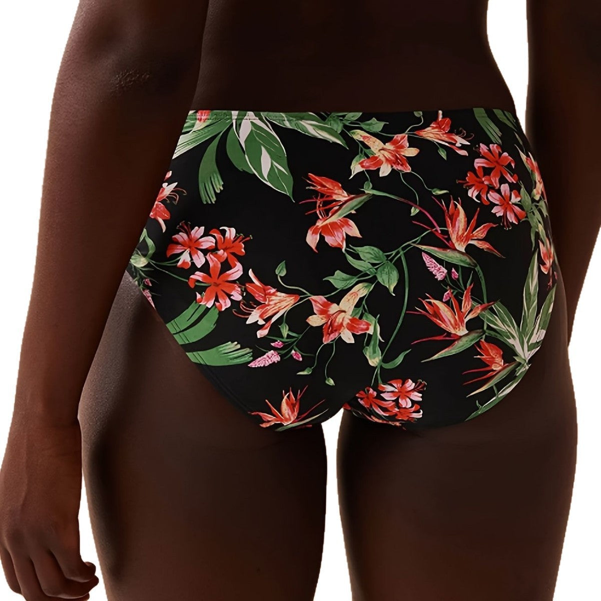 Damen Bunt gemusterter Triangel-Bikini R&B