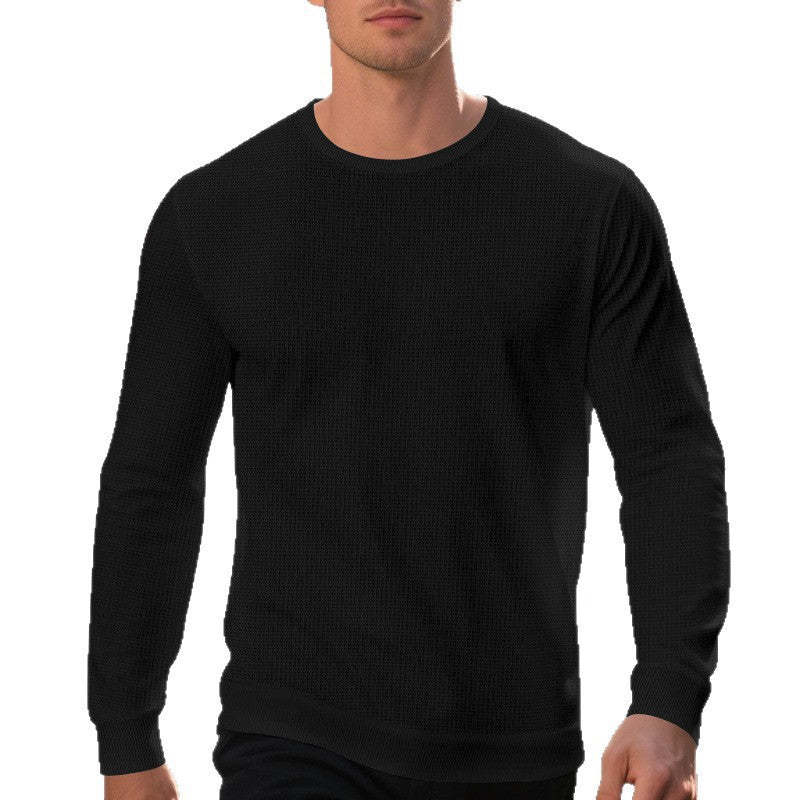 Herren hochwertiger Langarmpullover R&B