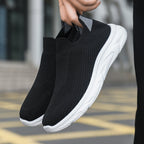 Damen Atmungsaktive Slip-On Laufschuhe mit flexiblem Obermaterial