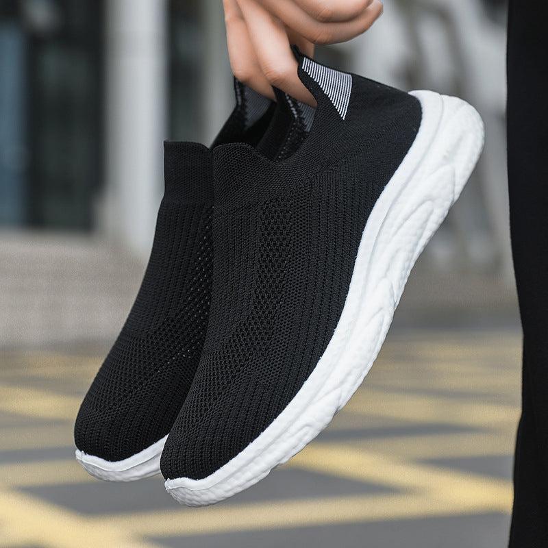 Damen Atmungsaktive Slip-On Laufschuhe mit flexiblem Obermaterial