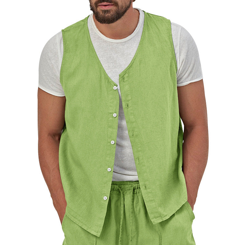 Herren lässige Weste R&B