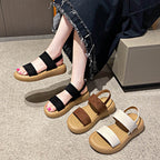 Damen Komfortable Sandalen mit minimalistischen Riemen