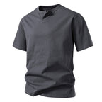 Herren T-Shirt mit modernem Ausschnitt und komfortablem Schnitt