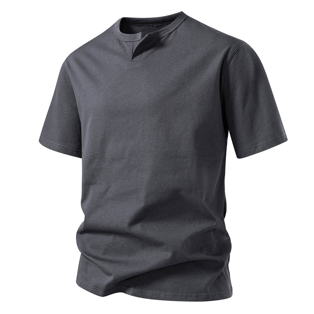 Herren T-Shirt mit modernem Ausschnitt und komfortablem Schnitt