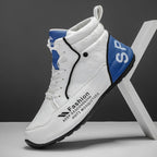 Damen Hohe Sneakers mit sportlichem Design und atmungsaktiver Oberflächenstruktur