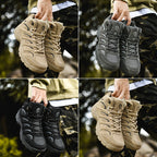Damen Hochwertige Outdoor-Schnürboots mit wasserabweisendem Obermaterial und rutschfester Sohle R&B