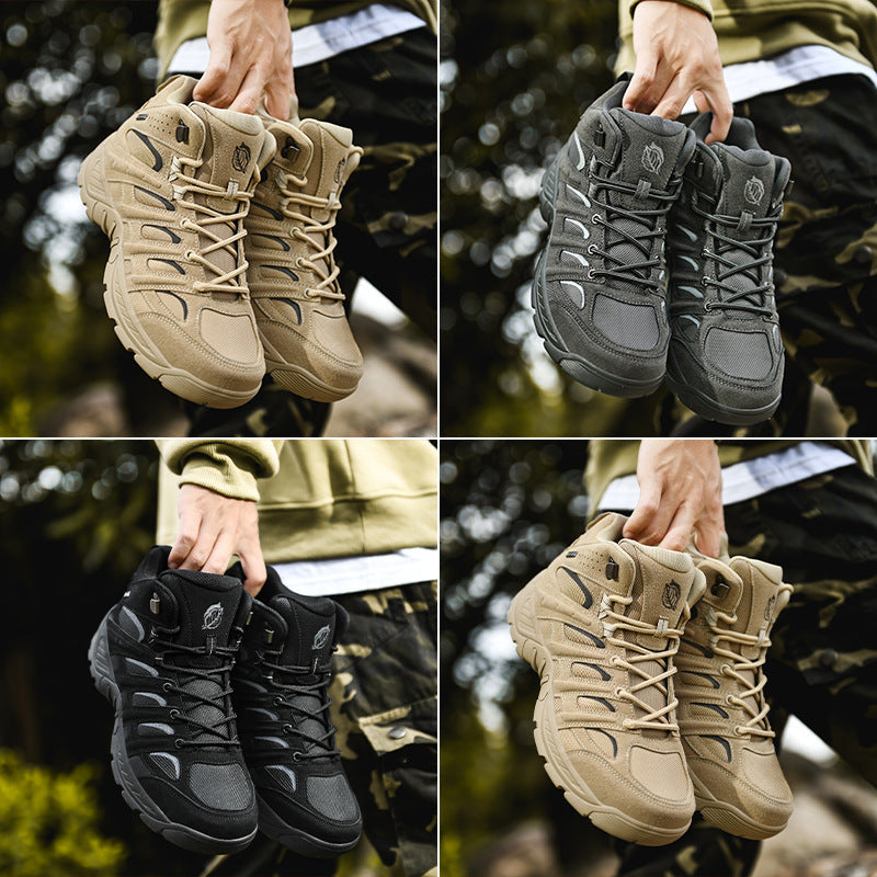 Damen Hochwertige Outdoor-Schnürboots mit wasserabweisendem Obermaterial und rutschfester Sohle R&B