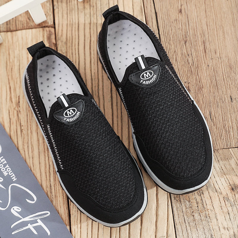 Damen Komfortable Mesh Slip-On Sneakers mit flexibler Laufsohle R&B