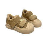 Damen komfortable Sneakers mit kuscheligem Innenfutter und verstellbarem Klettverschluss R&B