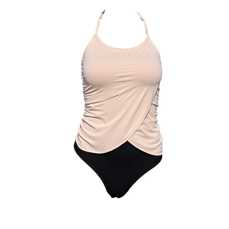 Damen Tankini mit sportlichem Wickeldesign und figurformendem Schnitt R&B