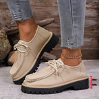 Damen bequeme Clogs mit modischem Schnür-Design