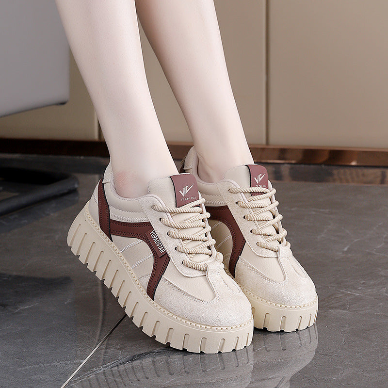 Damen Chunky Sneakers mit modischem Design und dämpfender Sohle R&B