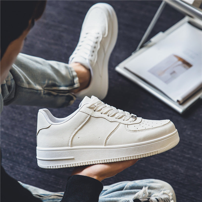 Damen lässige Ledersneaker R&B